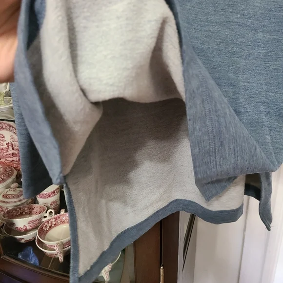 Lou & Grey Cowl Neck Marled Sweater Fleece Lined M - Picture 5 of 8